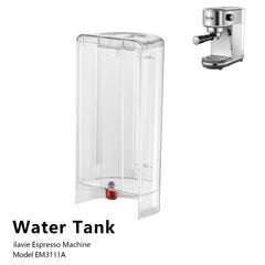 Replacement Water Tank for Espresso Machine EM3111A，K1PRO