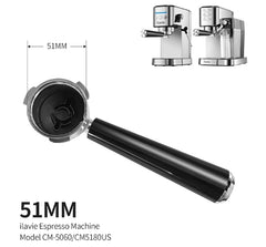 51mm Portafilter without Filter Suits for ILAVIE Espresso Machine CM-5060,K2 and CM5180US,K5