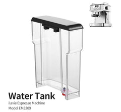 Replacement Water Tank for Espresso Machine EM3209, K3