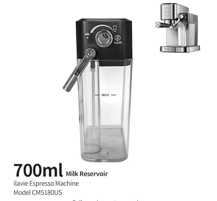 700ml Milk Reservoir for Espresso Machine CM5180US, K5