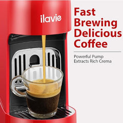 ILAVIE K9 Coffee Espresso Maker for Nespresso Original Capsules