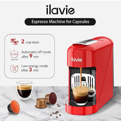 ILAVIE K9 Coffee Espresso Maker for Nespresso Original Capsules